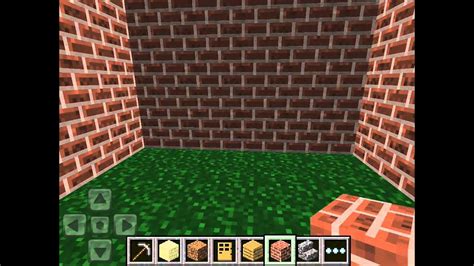 Minecraft Pe Lite Making A Simple House Youtube