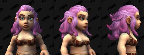 New Female Gnome Shadowlands Customization Options Hairstyles And