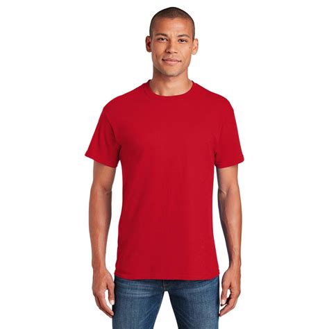 Gildan 5000 Heavy Cotton T Shirt Red Full Source