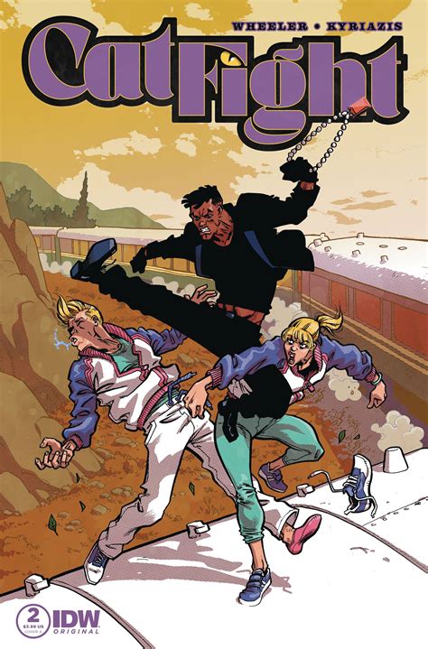 Cat Fight #2 (Kyriazis Cover) | Fresh Comics