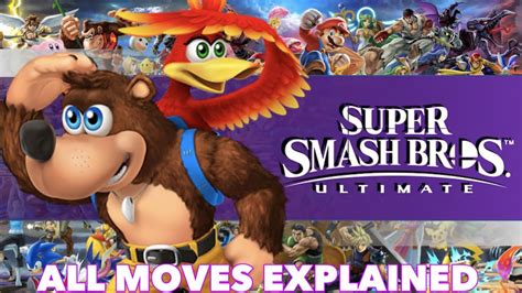 Banjo Kazooie Super Smash Bros Ultimate All Moves Explained Nintendo