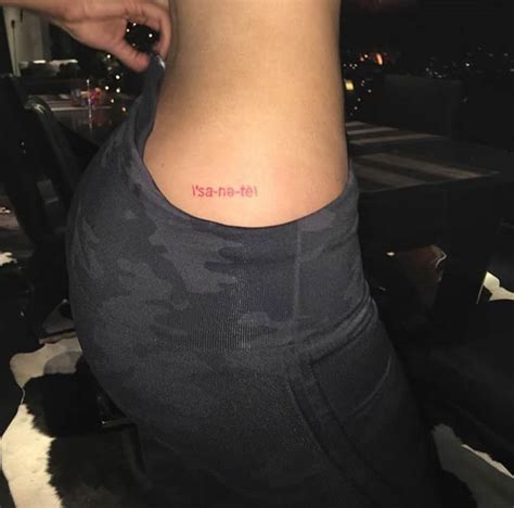 Kylie Jenner Gets Sexy New Hip Tattoo Then Turns The Needle On Bang Bang Popstartats