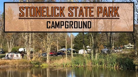 Stonelick State Park Ohio Campground Review Fall Camping Youtube