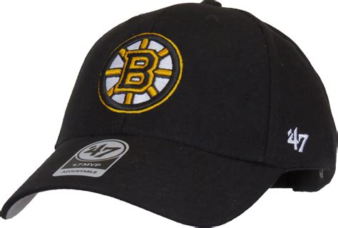 Boston Bruins 47 Brand Mvp Adjustable Black Nhl Cap Lovemycap Nhl