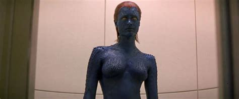 On a budget of $70 million, it earned $290. Rebecca Romijn as Mystique in X-Men (2000)