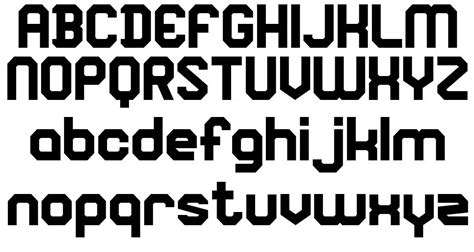 Square Block Font By Monocromo Fontriver