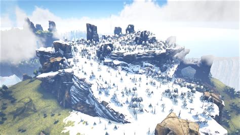 Southern Snowy Mountain The Center Official Ark Survival Evolved Wiki