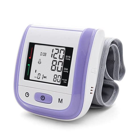 Yk Bpw1 Digital Lcd Wrist Blood Pressure And Pulse Rate Monitor Nse