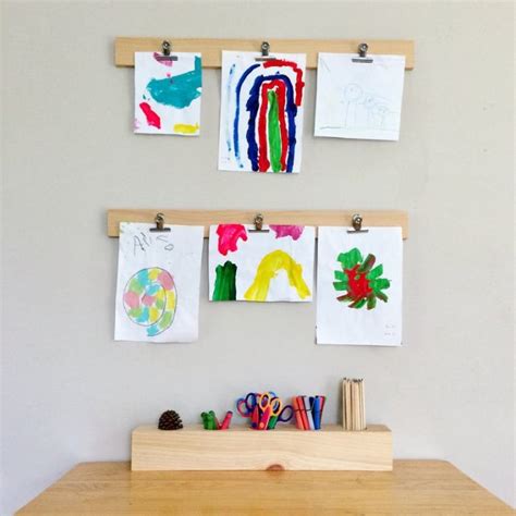 Diy Home Decor 5 Fun Ways To Hang Kid Art In Your Home