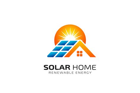 Solar Panel Energy Tech Logos Template Graphic By Distrologo · Creative