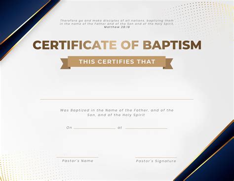 Christian Certificate Template Certificate Of Achievement Template