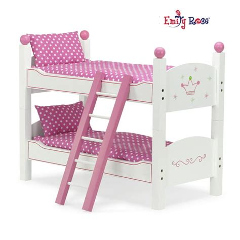 my life as stackable 18 inch doll bunk bed by emily rose for journey girls and similar dolls
