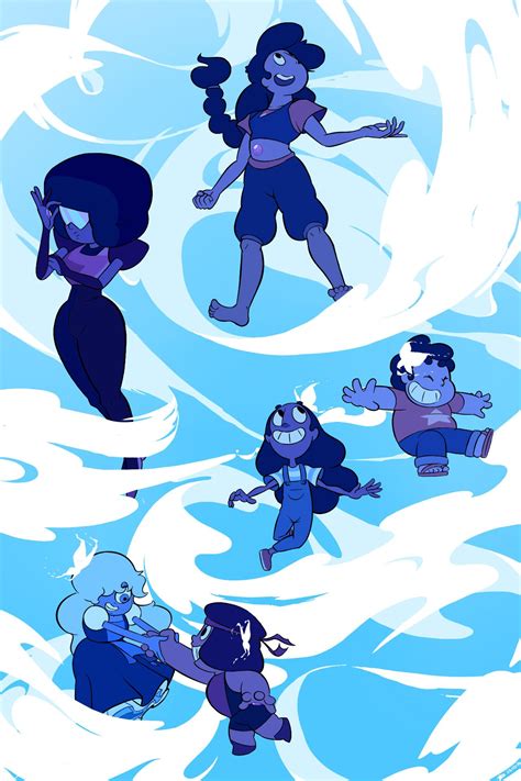 Savoyas “ Here Comes A Thought ” Steven Universe Fusion Steven Universe Wallpaper Off Colors