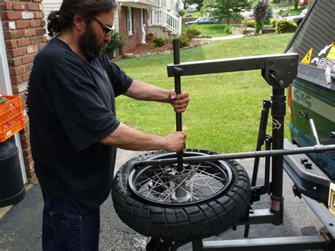 On the other hand, the best standard motorcycle tire changer kit can prevent scratching and, at the same time. Motorcycle Riders, check out No-Mar's Tire Changer...so easy!