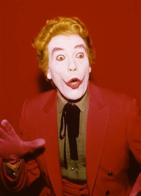 Cesar Romero As The Joker He Refused To Have Off His Mustache So They