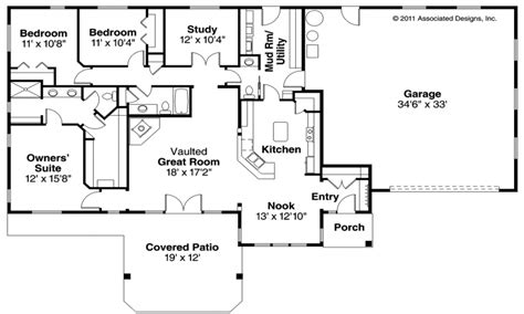 Either draw floor plans yourself using the roomsketcher app or order floor plans from our floor plan services and let us draw the floor plans for you. 4 Bedroom Ranch Style House Plans 4-Bedroom Ranch House ...