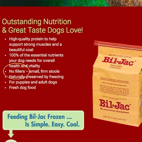 We strongly recommend purchasing from our authorized trusted partners. Bil-Jac Has a Frozen Food, but Is it Raw? | Keep the Tail ...