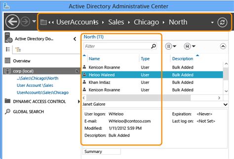 Advanced Ad Ds Management Using Active Directory Administrative Center