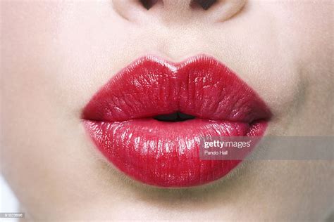 woman puckering lips closeup photo getty images
