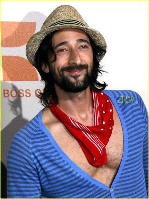 Adrien Brody Chest Hair Proud Photo Adrien Brody Shirtless Photos Just Jared