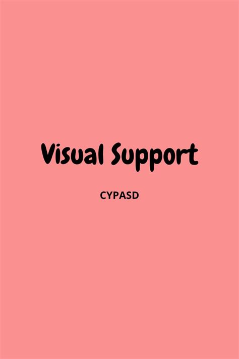 Visual Support Social Stories Visual Supportive