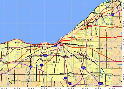 Ohio Road Maps Cleveland Zip Code Map Lovely Ohio Zip Codes Map Maps