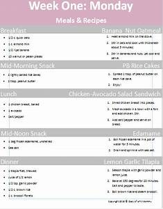 Healthy 6 Week Postpartum Diet Plan For Diary Of A Fit