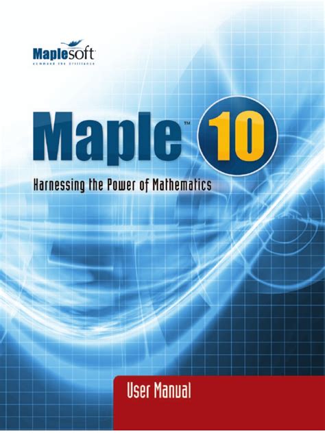 Maple User Manual