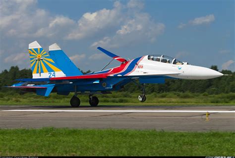 Sukhoi Su 27ub Russia Air Force Aviation Photo 2290306