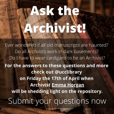 Ask The Archivist ~ Libfocus Irish Library Blog