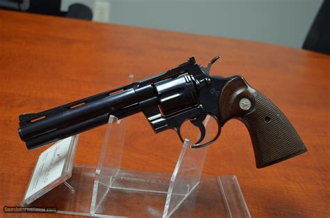 Major Price Drop Colt Python 6 Blued 357 Magnum