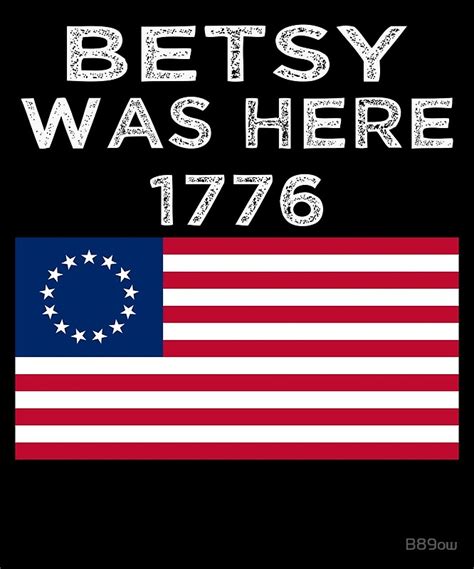 American Betsy Ross Flag Victory 1776 By B89ow Redbubble