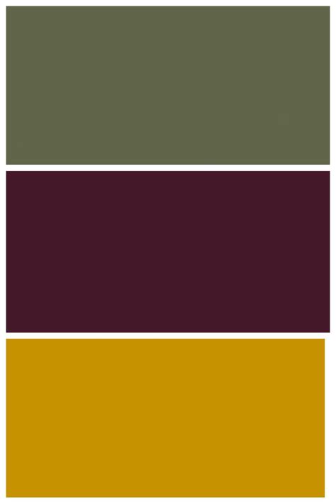 Olive Plumwine Mustard Maroon Color Palette Color Schemes Colour