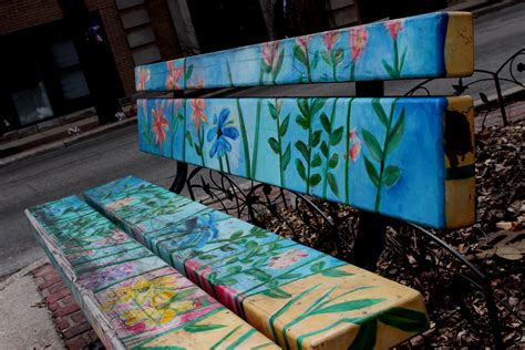 Idea By Enikő M On Bench Paintings Painted Benches