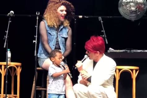 Toddler Crashes Drag Show With Adorable Results Lgbtq Nation