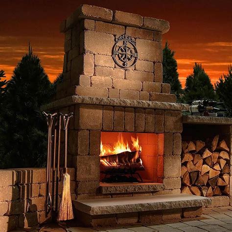 Outdoor Fireplace Kits Mantels Direct