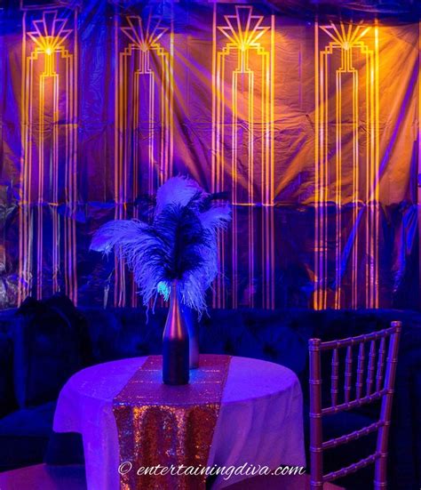 How To Throw A Fabulous Great Gatsby Themed Party Entertaining Diva