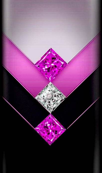 Bling Diamond Wallpapers Unknown Backgrounds Purple Phone