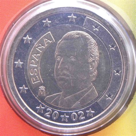Spanien 2 Euro Münze 2002 Euro Muenzentv Der Online Euromünzen Katalog