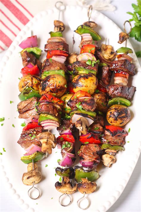 Grilled Steak Kabobs It Is A Keeper