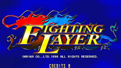 Fighting Layer Old School Arcade Fighting Game Arika 1998 Youtube