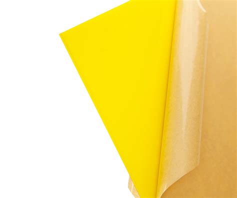 One Yellow Acrylic 2037 Opaque Plastic Sheet 18 Thick 24 X 48