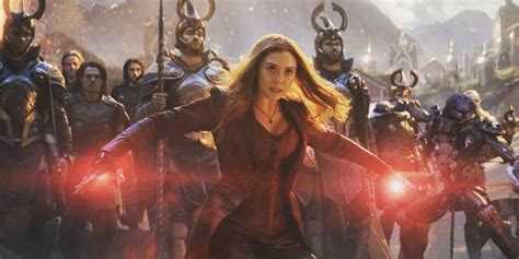Avengers Endgame Photo Shows Cut Scarlet Witch Doctor Strange Team Up