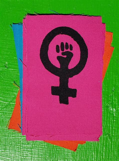 Patch Feminist Solidarity Fist Microcosm Publishing