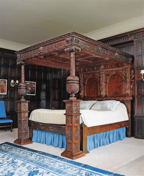Extraordinary Elizabethan Revival Four Poster At Christies