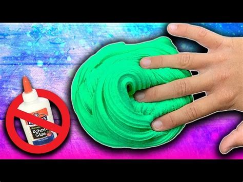 2 Ingredient Fluffy Slime Diy Without Glue Shampoo Lotion Or Cornstarch
