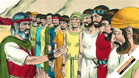 Historia Bíblica De Los 12 Espías De Moisés
