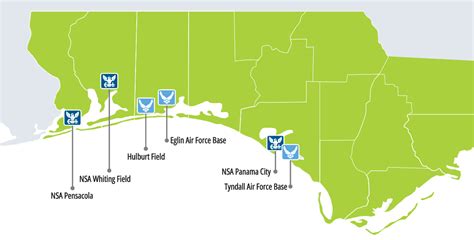 Map Of Military Bases In Florida Maps For You