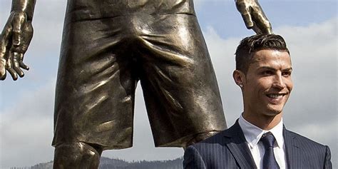 Cristiano Ronaldos New Statue Has A Massive Penis Bulge
