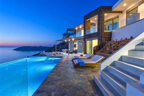 De superficie, 12 m2 de terraza (2 terrazas), 600 m. Costa Mare Seafront Villa - Authentic Crete, Villas in ...